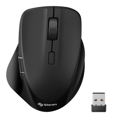 Mouse Bluetooth* / RF, multiequipo con batería recargable 800 / 1200 / 1600 DPI