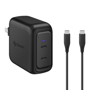 Cargador GaN USB C PD 100 W